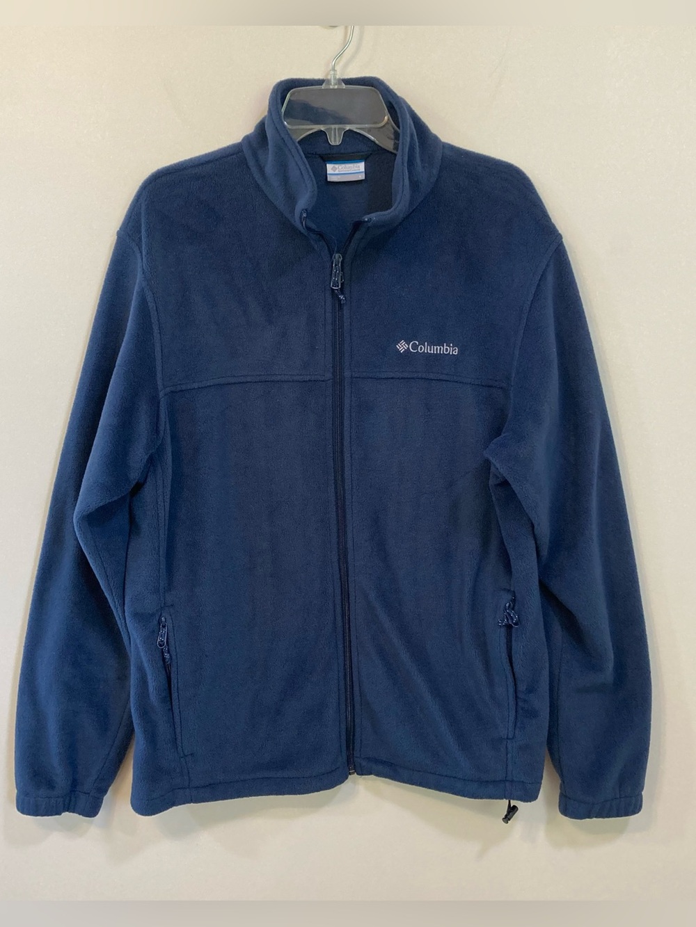Columbia Steens Mountain 2.0 Full Zip Fleece Mens Sz L Jacket Navy